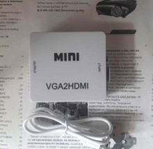  () VGA (M) -> HDMI (M) 1080i + audio 3.5