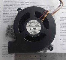  Toshiba CE-7039L-01 Blower fan DC12V 470mA 70x70x40 4 pin