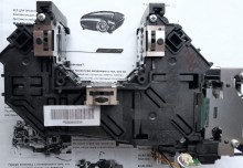 Оптический тракт Epson EB-X05 E500 E01 E001 S05 и др. (поляризаторы H838R/838G/838B)