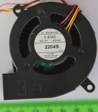  Toshiba C-E04C Blower fan DC12V 400mA 65x62x40