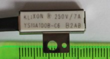  () KLIXON YS11A100B-C6 250V 7A 100 .