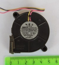  SERVO EO515H12B8APA67 Blower Fan DC12V 0.19A 50x50x15mm 3Wire 3Pin