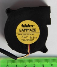  NIDEC GAMMA 26 D05F-12PH Blower Fan DC12V 0.17A 51x51x15mm 3Pin