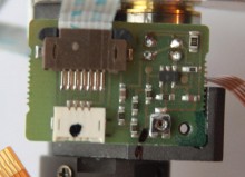Плата оптического датчика цветового колеса sensor Toshiba TDP-T95 и др.