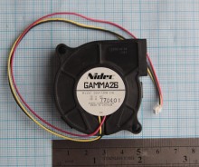  NIDEC GAMMA 26 D05F-12PM 24B Blower Fan DC12V 0.09A 51x51x15mm 3Pin