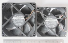 Сборка 2 вентиляторов SUNON KDE1208PTV1 + KDE1209PTV1