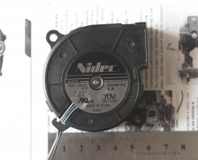  NIDEC D06F-12B1S1 07B Blower Fan DC12V 0.33A 60x60x25mm 3Pin
