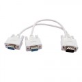  SVGA 2-Port Video Splitter (VGA15F+2xVGA15F)